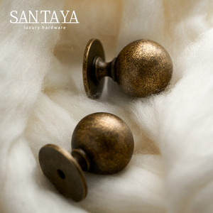 Santaya massief antiek messing handgrepen keukenkast grepen slaapkamer kledingkast ladeknoppen meubelgrepen - Product Image 2