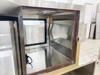Boîte de passage de table de travail en acier inoxydable de laboratoire de meubles et d'équipements médicaux