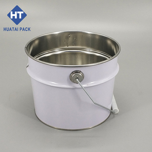 Vendita diretta in fabbrica <span class=keywords><strong>3</strong></span> <span class=keywords><strong>litri</strong></span> rotondi in metallo aperto, angolo con manico in filo manicotto - Product Image 4