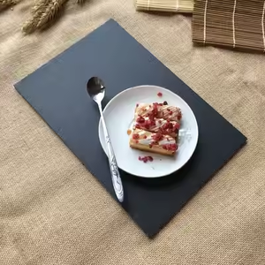 Plato de Pizarra Negra para Comida Occidental, Sushi y Filetes de Restaurante de Lujo, Personalizado y Saludable, Gran Venta 2026 - Product Image 5