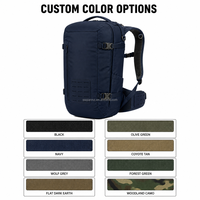 Sac à dos tactique de chasse en plein air personnalisé à prix d'usine, système MOLLE, commande d'échantillon, dropshipping, marque privée, logo personnalisé, multicolore