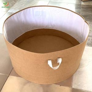 Sacs de plantation en tissu pour sol vivant Smart 100, 150, 200 gallons avec doublure en feuille imperméable pour la culture des plantes de jardin - Product Image 1