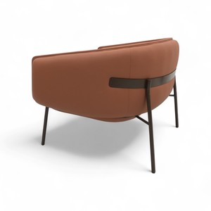 <span class=keywords><strong>Chaise</strong></span> d'Appoint Moderne en <span class=keywords><strong>Cuir</strong></span> <span class=keywords><strong>Tubulaire</strong></span> avec Cadre en Acier pour Villa Salle à Manger Appartement Maison Bar ou Chambre à Coucher Hôtel - Product Image 5