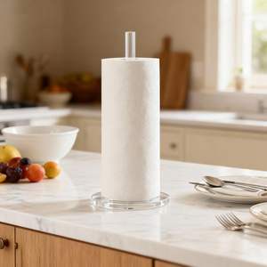 <span class=keywords><strong>Porte</strong></span>-<span class=keywords><strong>rouleau</strong></span> de <span class=keywords><strong>papier</strong></span> <span class=keywords><strong>essuie</strong></span>-<span class=keywords><strong>tout</strong></span> mural moderne en plastique durable pour cuisine et salle de bain - Product Image 6