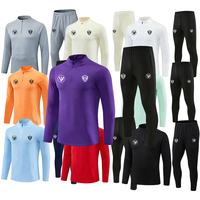 Camiseta de Fútbol Personalizada para Hombre, Transpirable, de Secado Rápido, con Cierre de 1/4, Camiseta Deportiva con Transferencia Térmica, Trajes Deportivos de Fútbol, Camisetas para Otros Deportes
