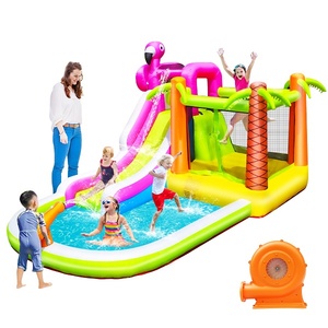 Hot Amusement <b>Inflatable</b> Bouncer With <b>Water</b> <b>Slide</b> With Pool for Children Playground 93005 Inflat House Hot Amusement Infl - Product Image 6