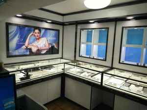 <span class=keywords><strong>ร้าน</strong></span>ขายเครื่องประดับที่กำหนดเองตู้แสดงเครื่องประดับโลหะแสดงตู้โชว์กระจกสำหรับร้านค้า - Product Image 6