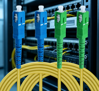 Câble de raccordement en fibre optique YOFC Whoselase, câble de raccordement en fibre optique SC, cordon de raccordement optique, communication