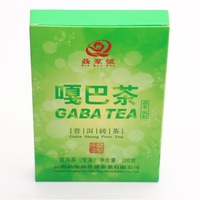 Approvisionnement d'usine 200 grammes shen gaba puerh thé brique non fermenté yunnan gaba Pu'er cha zhuan