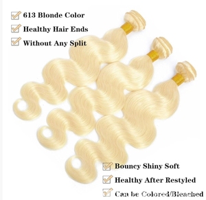 <span class=keywords><strong>Cheveux</strong></span> humains vierges de haute qualité, <span class=keywords><strong>frange</strong></span> de <span class=keywords><strong>cheveux</strong></span>, pas de nœuds, paquet de <span class=keywords><strong>cheveux</strong></span> lisses, couleur blonde, ondulation, extrémités saines sans aucune pointe fourchue - Product Image 3
