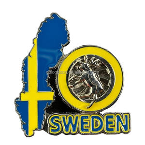 Personnalisé Personnalisé Islas Malvinas Drapeau Souvenir Réfrigérateur Aimant Personnalisé Métal Îles Malouines Pays Carte Réfrigérateur Aimant - Product Image 3