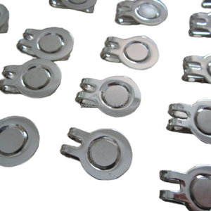 उच्च गुणवत्ता 20 मिमी डाई डाली मजबूत चुंबकीय धातु गोल्फ कैप क्लिप खेल उपयोग के लिए पोर्टेबल आउटडोर टोपी क्लिप - Product Image 1