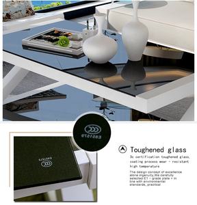 Mobile <span class=keywords><strong>TV</strong></span> Moderno in Legno e Acciaio Verniciato per Soggiorno, Combinazione di <span class=keywords><strong>Mobili</strong></span> da Parete - Product Image 3