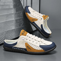 Baskets de course et de marche pour hommes, baskets de jogging blanches, chaussures pour hommes, baskets décontractées