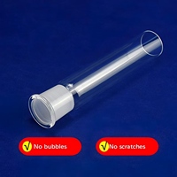 Tube en quartz fondu de haute pureté |   Plaques transparentes résistantes à la chaleur, 92% de transmission élevée, moulage, découpe/soudage, surface polie