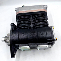 Compresor de Aire OEM de 12V, Modelo 1000406884 612630030405, Ensamblaje de Doble Cilindro para Motores WP12 y WP13, OLIVER para Weichai