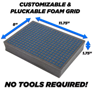 Estuche de herramientas de transporte de aluminio negro plateado impermeable Estuche de almacenamiento de herramientas portátil con maleta de aluminio de espuma Soporte de personalización - Product Image 4