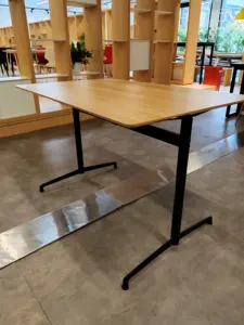 Hot Sale 4 People Use Cheap Modern Cafe Restaurant Table