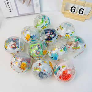 100mm kapsül çeşitli stilleri oyuncaklar kapsül yarım renk kapsül - Product Image 2