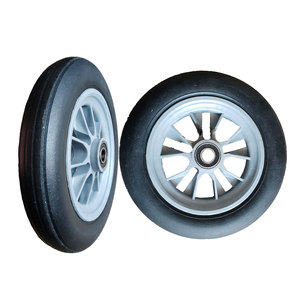 सामग्री हैंडलिंग उपकरण भागों के लिए ठोस पहियों के साथ <span class=keywords><strong>12</strong></span>-इंच हस्तनिर्मित टूल कार्ट - Product Image 3
