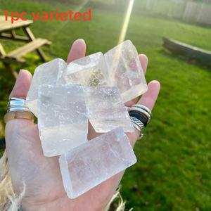 แคลไซต์สีรุ้งธรรมชาติแบบขัดเงา คริสตัลบำบัดสำหรับการทำสมาธิทางจิตวิญญาณ ของตกแต่งบ้าน ของสะสม ของขวัญ ขายส่ง - Product Image 5