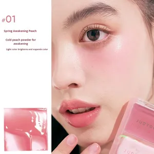 Judydoll <span class=keywords><strong>Stick</strong></span> à Effet Lumineux Orange Multi-usages, Poudre de Fleur de Cerisier pour l'Éclaircissement, l'Expansion de la Couleur, le Contouring et l'Hydratation - Product Image 1