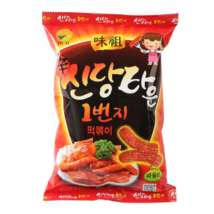 ขนมเกาหลี โรลไก่เผ็ด ขนมข้าวเหนียวแท่งรสเผ็ด ขนมข<span class=keywords><strong>บ</strong></span>เคี้ยวสุดโปรด - Product Image 6