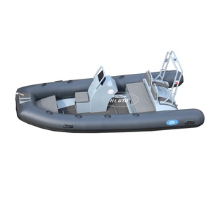 4.2m CE Approved Rigid Bottom <strong>Inflatable</strong> RIB Aluminum Hull RIB420 <strong>Boat</strong> with with <strong>Achilles</strong> Hypalon Pontoon - Product Image 2