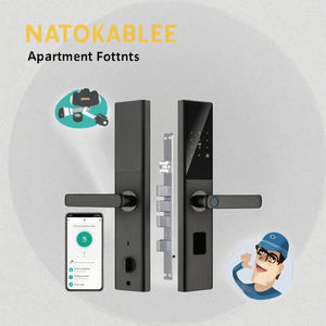 Nuovi Prodotti sul Mercato: Serratura Intelligente Controllata da App, Serratura Digitale Elettronica WiFi Tuya Smart Online, Serratura per <span class=keywords><strong>Porta</strong></span> Ttlock - Product Image 2