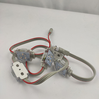 Bande lumineuse Led de vacances en aluminium, éclairage de vacances à pixels permanents Ws2812, éclairage de vacances 48V