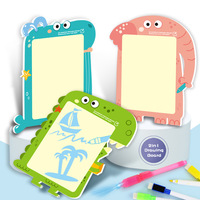 Tableau de dessin lumineux en carton pour enfants, tableau de gribouillage magnétique à dessin animé pour enfants, vente en gros