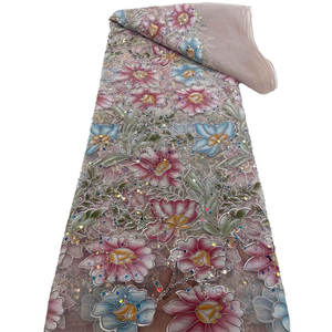 Высококачественное свадебное платье NI.AI для вечеринок в Дубае, кружевное платье для невесты, новая модная нигерийская традиционная одежда, кружево для свадьбы - Product Image 3