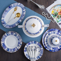 Bols de table en céramique, porcelaine style européen, couleur mate, service de table, vente en gros