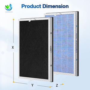 Tùy chỉnh Đúng HEPA lọc thay thế Tương thích với msa3/msa3s màng giải pháp 3-trong-1 máy lọc không khí lọc - Product Image 2