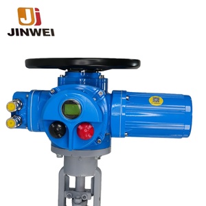 Vanne électrique intelligente haute performance DN100 OEM pour eau, en fer, modèle JZ-07, résistante aux hautes températures - Product Image 3