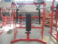 Banc de déclin en acier Iso-Lateral pour une musculation sûre Entraînement efficace du dos et de la poitrine avec fonctionnalité des bras