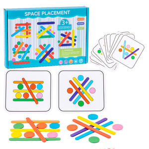 इंद्रधनुष छड़ी प्रारंभिक शिक्षा सोच आरा पहेली खिलौने बच्चों के गणित शिक्षण एड्स बच्चे सीखने लकड़ी के खिलौने - Product Image 6