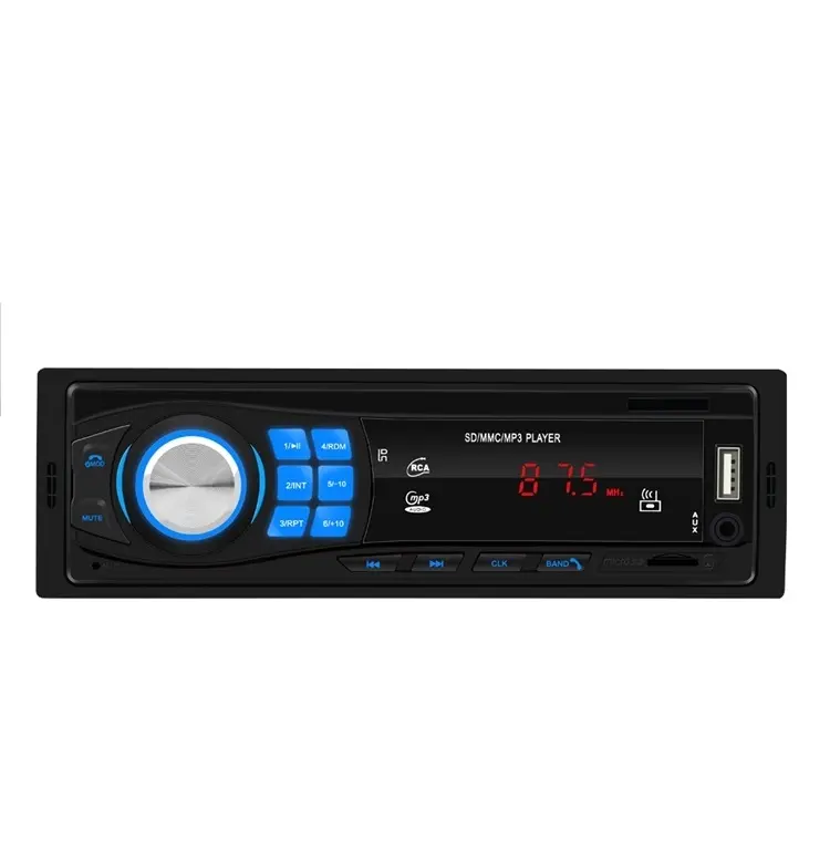 1Din Car Radio MP3 Player In-Dash Car Radios Stereo Digital BT Audio Music Stereo 8013 Mp3 With Remote Control