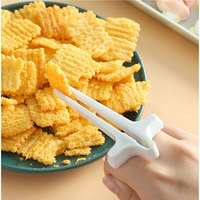 Baguettes à doigts pour joueurs, pinces à collation, accessoires de fête pour jeux vidéo, cadeaux créatifs pour enfants, accessoires de joueur réutilisables, forme carrée