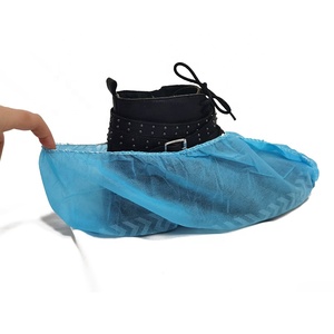 Chaussures jetables non tissées antidérapantes, surchaussures de protection, hygiène médicale, couvre-pieds en PP, fabricant, vente en gros pour hôpitaux - Product Image 5