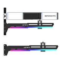 Support anti-affaissement pour GPU avec rail coulissant ARGB G276, design réglable et universel, stabilisateur pour GPU NVIDIA, ordinateur de bureau