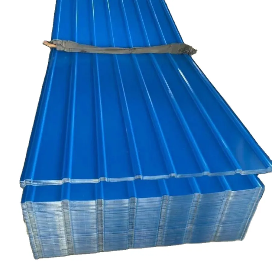 PPGL PPGI steel sheet corrugated sheet metal roofing white color