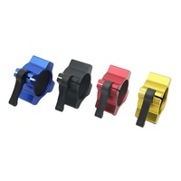 Colliers de serrage professionnels pour haltères, à verrouillage rapide, 5 cm, boucle fixe, en aluminium, résistants à l'usure, antidérapants, personnalisables