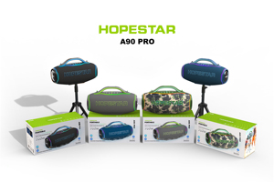 ลำโพงพกพาไร้สาย HOPESTAR A90PRO 700W กำลังสูง สำหรับงานปาร์ตี้กลางแจ้ง พร้อมเอฟเฟกต์แสงสีสันสวยงาม ไมโครโฟนคาราโอเกะ - Product Image 4