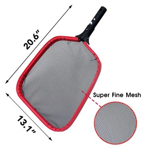 Skimmer de piscina de malla ultrafina, marco de aluminio de red, elimina eficazmente los desechos, herramienta y accesorio de limpieza de piscina duraderos - Product Image 1