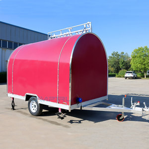 Remolque de Comida Pequeño CAMPTRL, Camioneta de Helados Eléctrica, Camión de Comida Móvil, Carrito de Comida para Snacks y Hamburguesas - Product Image 4