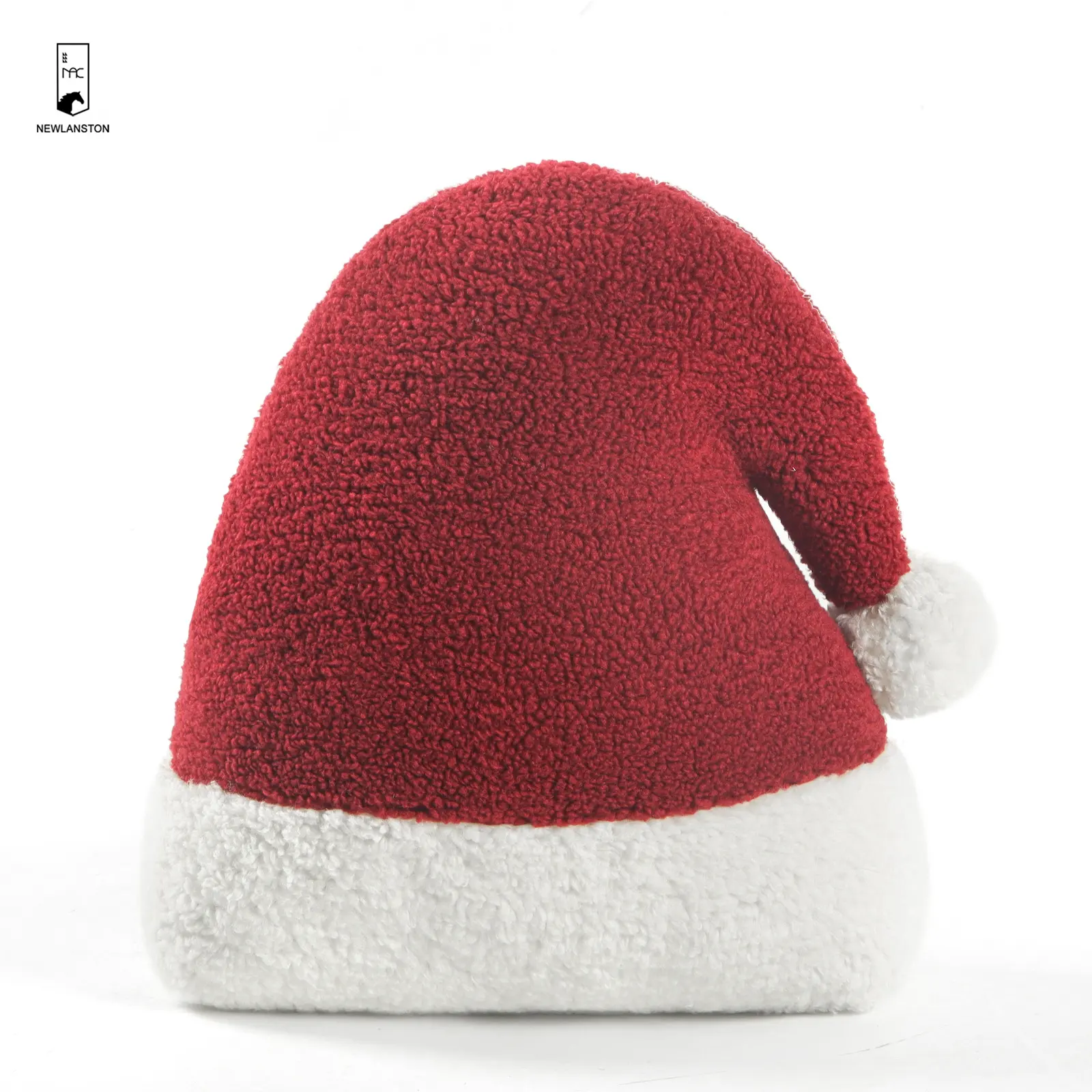 24 신상품 빨간 산타 모자 쿠션 100% 폴리에스터 에코 소프트 크리스마스 모자 축제 홈 장식 베개