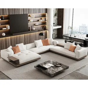 Hot selling modern living room fabric sectional sofa sets living room italian sofa sets