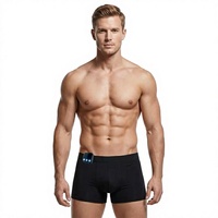 Sous-vêtements intelligents pour hommes, massage par micro-courant EMS, 8 modes, minuterie, soin de la prostate, technologie portable, cadeau