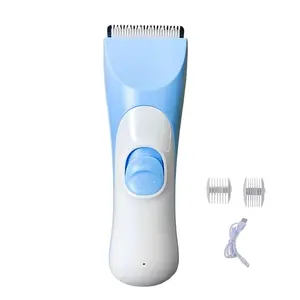 Tondeuse électrique pour bébés, silencieuse, sans fil, outils de coupe de cheveux lavables pour nourrissons